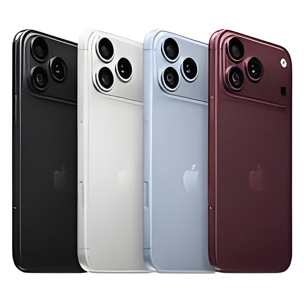 iPhone 18 Pro nas cores Preto, Silver, Glacial e Bordô - MK Domus